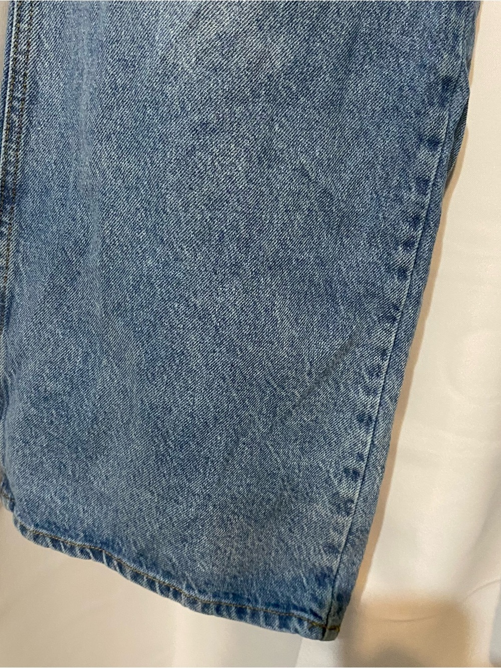 PacSun Women’s 28 Wide Leg Denim Jeans Casey Low Rise Baggy Cotton Medium Wash - Picture 3 of 7